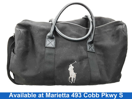 Ralph Lauren Canvas Duffel Black