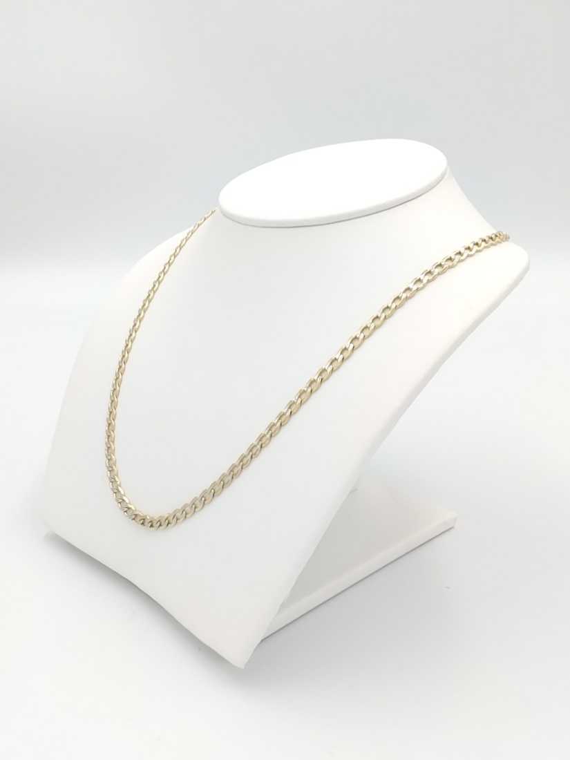 Cuban Link Chain - Tricolor Gold 14k (.585) 6.9 grams 20 inch