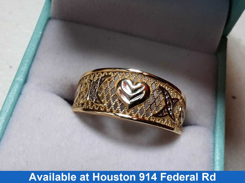Women's Ring - Yellow Gold 14k (.585) 2.9 grams Size 12