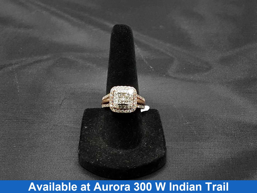 Women's Ring - Rose Gold 10k (.417) 4 grams Size 6.5