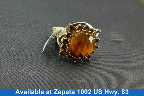 Women's Ring - Yellow Gold 14k (.585) 4.2 grams Size 7.5
