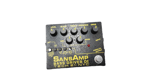 Sans Amp Bass Driver Black Classic Audio Interface