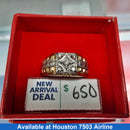 Men's Ring - Yellow Gold 10k (.417) 6.9 grams Size 11.5
