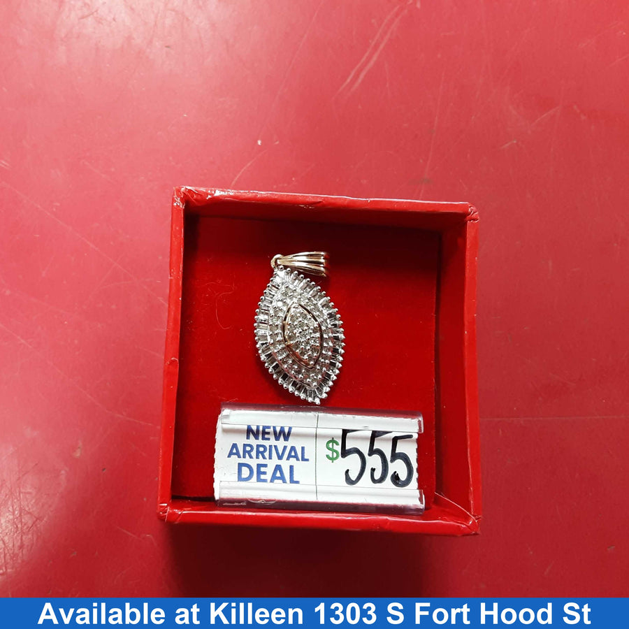 Diamond Pendant - Yellow Gold 10k (.417) 2.7 grams