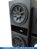 Kicker Compvx 2 Ohm Black Car Sub-Woofer