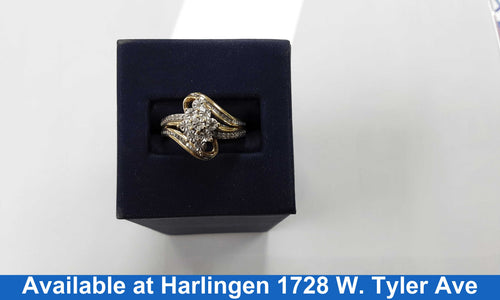 Women's Ring - Yellow Gold 10k (.417) 2.8 grams Size 6