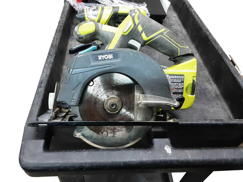 Ryobi P505 Green Cordless Circular Saw