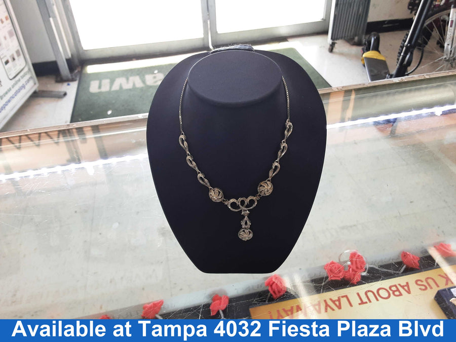 Link Chain - White Gold 14k (.585) 10.9 grams 18 inch