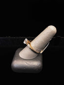 Women's Ring - Solitaire - Yellow Gold 10k (.417) 2.7 grams Size 20
