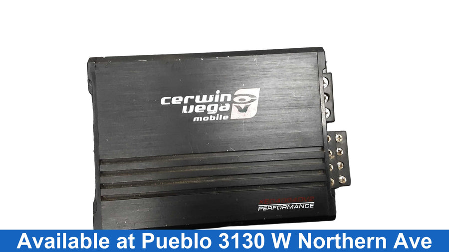 Cerwin Vega Xed4004dv2 Black Car Audio Amplifier