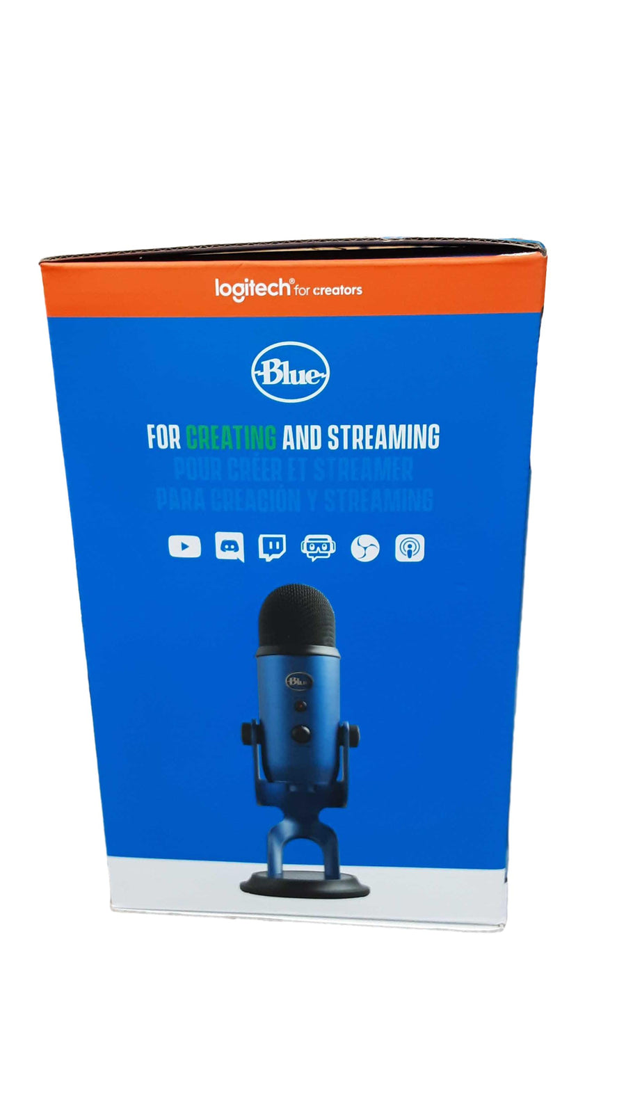 Logitech Blue Blue Corded Microphone