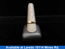 Ring - Wedding Band - Yellow Gold 10k (.417) 2.4 grams Size 20