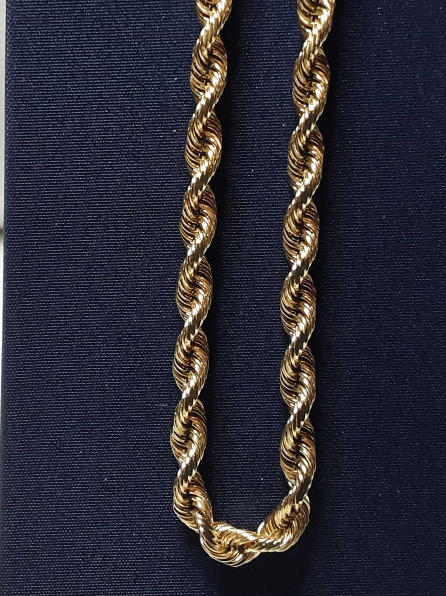 Rope Chain - Yellow Gold 10k (.417) 20.1 grams 20 inch
