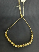 Bead Bracelet - Yellow Gold 14k (.585) 4.4 grams 7 inch
