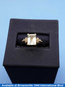 Women's Ring - White Gold 10k (.417) 2.5 grams Size 7