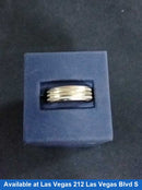 Ring - Wedding Band - Yellow Gold 10k (.417) 4.4 grams Size 7.5
