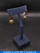 Gold Ball Earrings - Yellow Gold 10k (.417) 2.7 grams