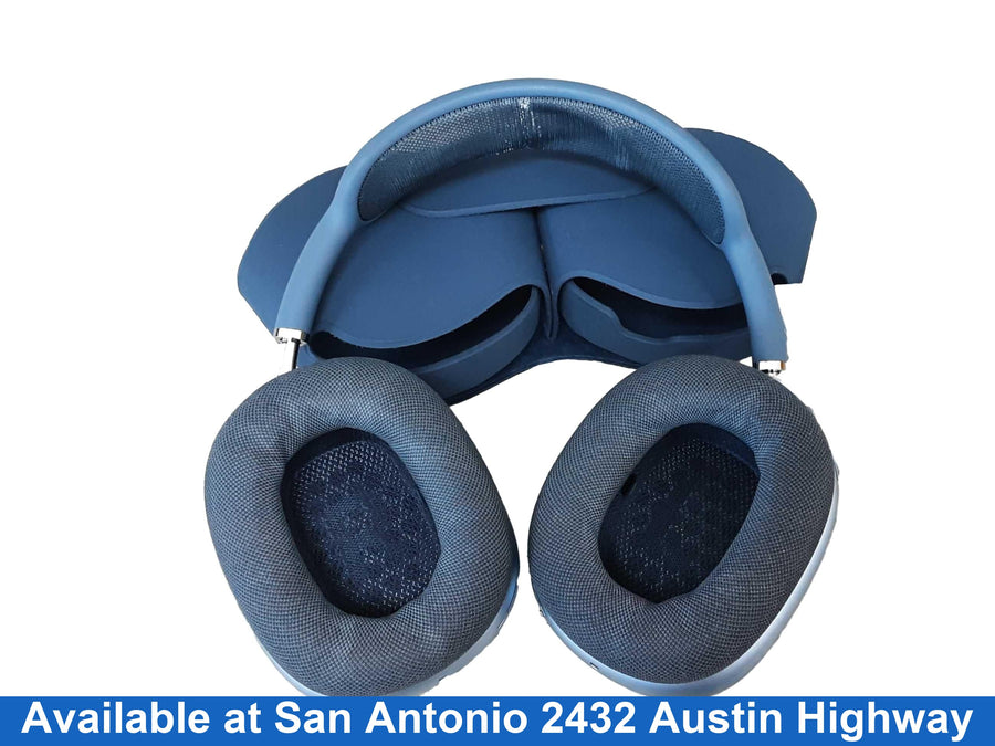 Apple Blue Stereo Headphone