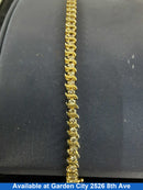 Tennis Bracelet - Yellow Gold 10k (.417) 7.8 grams 7 inch