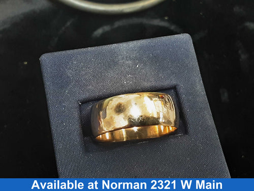 Ring - Wedding Band - Yellow Gold 14k (.585) 6.4 grams Size 10