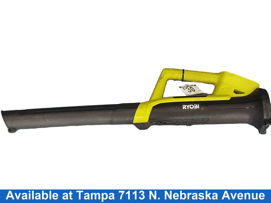 Ryobi P2109vnm Green Cordless Leaf Blower