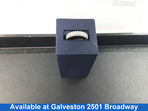 Women's Ring - White Gold 10k (.417) 5 grams Size 10