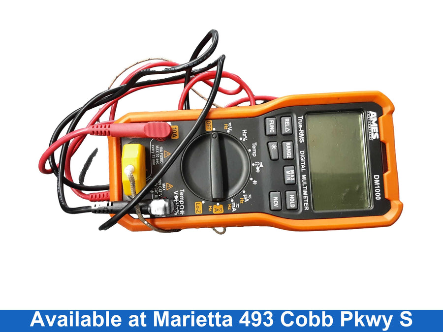 Ames Dm1000 Orange Electrical Testing Instrument