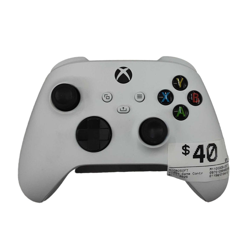 Microsoft M1106909-007 White Gaming Controller