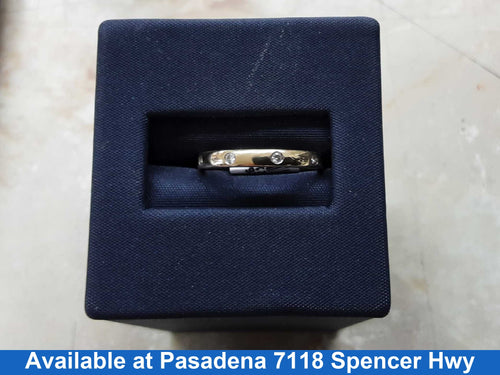 Ring - Wedding Band - Yellow Gold 10k (.417) 1.5 grams Size 20