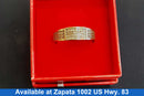 Ring - Wedding Band - Yellow Gold 10k (.417) 3.1 grams Size 8