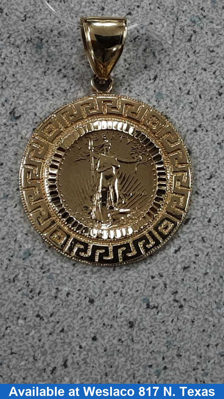 Symbol Pendant - Yellow Gold 10k (.417) 11.1 grams