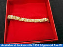 Bracelet - Yellow Gold 14k (.585) 21.5 grams 7 inch