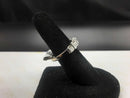 Ring - Wedding Band - White Gold 14k (.585) 3.8 grams Size 3.5