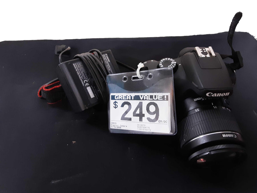 Canon Ds126701 Black Digital Camera