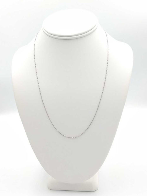 Herringbone Chain - White Gold 14k (.585) 2.7 grams 20 inch