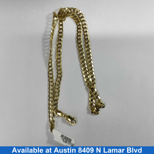 Cuban Link Chain - Yellow Gold 14k (.585) 30.9 grams 24 inch