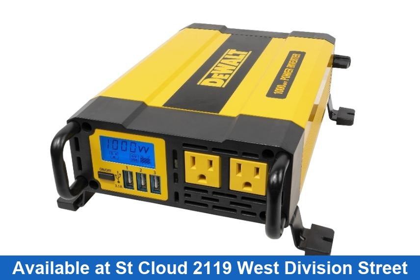 Dewalt Dxaepi1000 Yellow Power Inverter