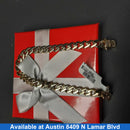 Cuban Link Bracelet - Yellow Gold 14k (.585) 11 grams 8 inch