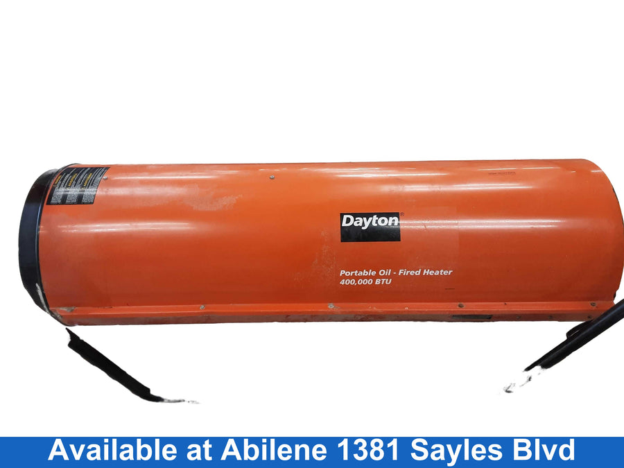 Dayton 400.000 Btu Orange Space / Room Heater