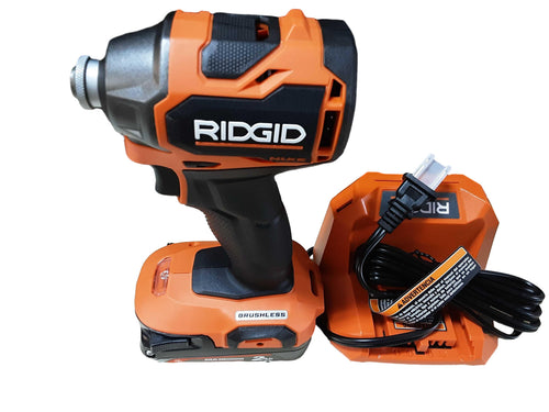 Rigid Rnksid01 Orange Cordless Impact Drill