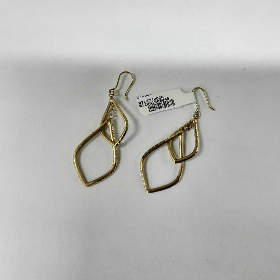 Hoop Earrings - Yellow Gold 14k (.585) 2.2 grams
