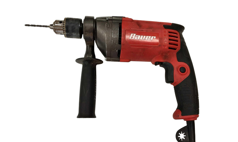 Bauer 400616 Red Corded Hammer Drill