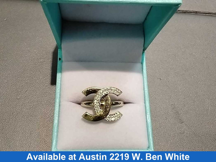 Women's Ring - Yellow Gold 14k (.585) 2.5 grams Size 20