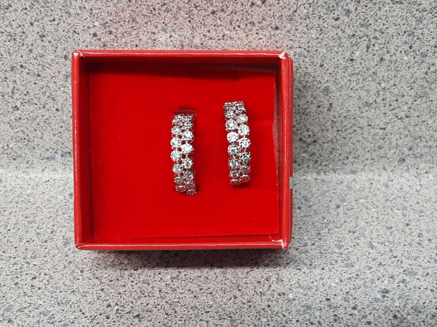 Earrings - White Gold 14k (.585) 6.8 grams