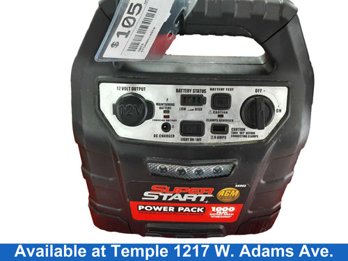 Super Start 55002 Black Battery Booster / Jumper