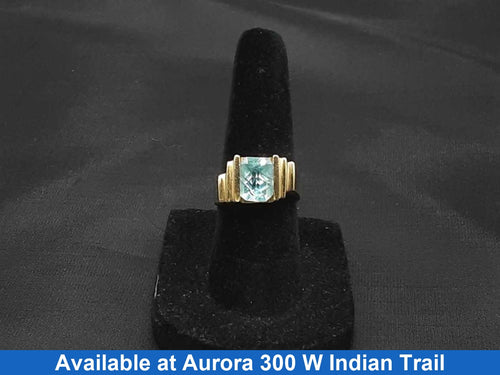 Women's Ring - Yellow Gold 14k (.585) 6 grams Size 5