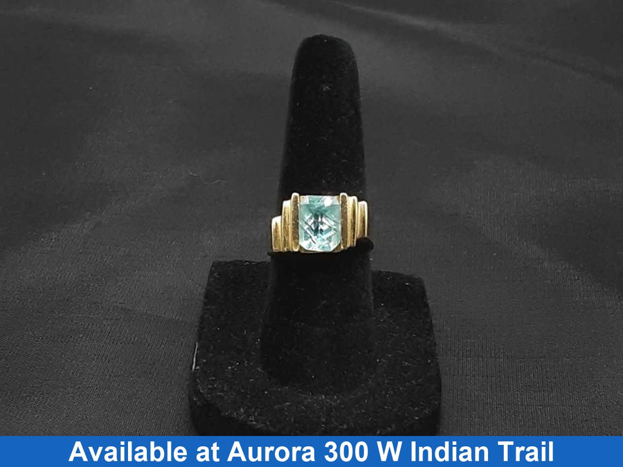 Women's Ring - Yellow Gold 14k (.585) 6 grams Size 5