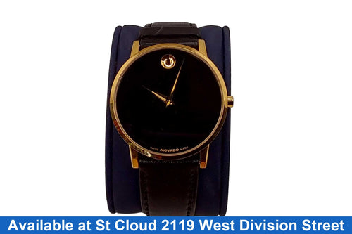 Movado 07.1.36.1459 Black Regular Watch
