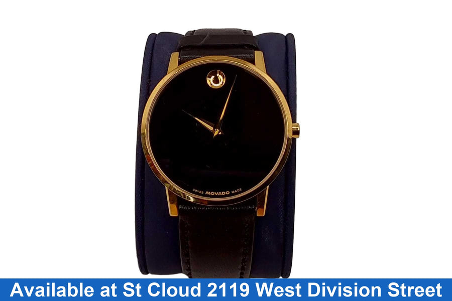 Movado 07.1.36.1459 Black Regular Watch