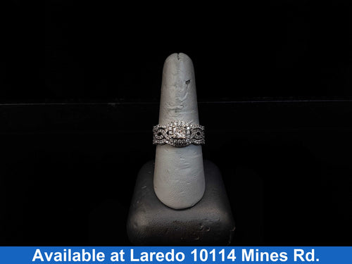 Women's Ring - White Gold 14k (.585) 8.7 grams Size 8